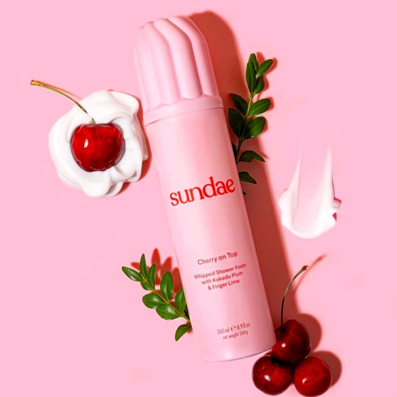 Sundae cherry on top whipped shower foam body wash - Picture 1 of 4
